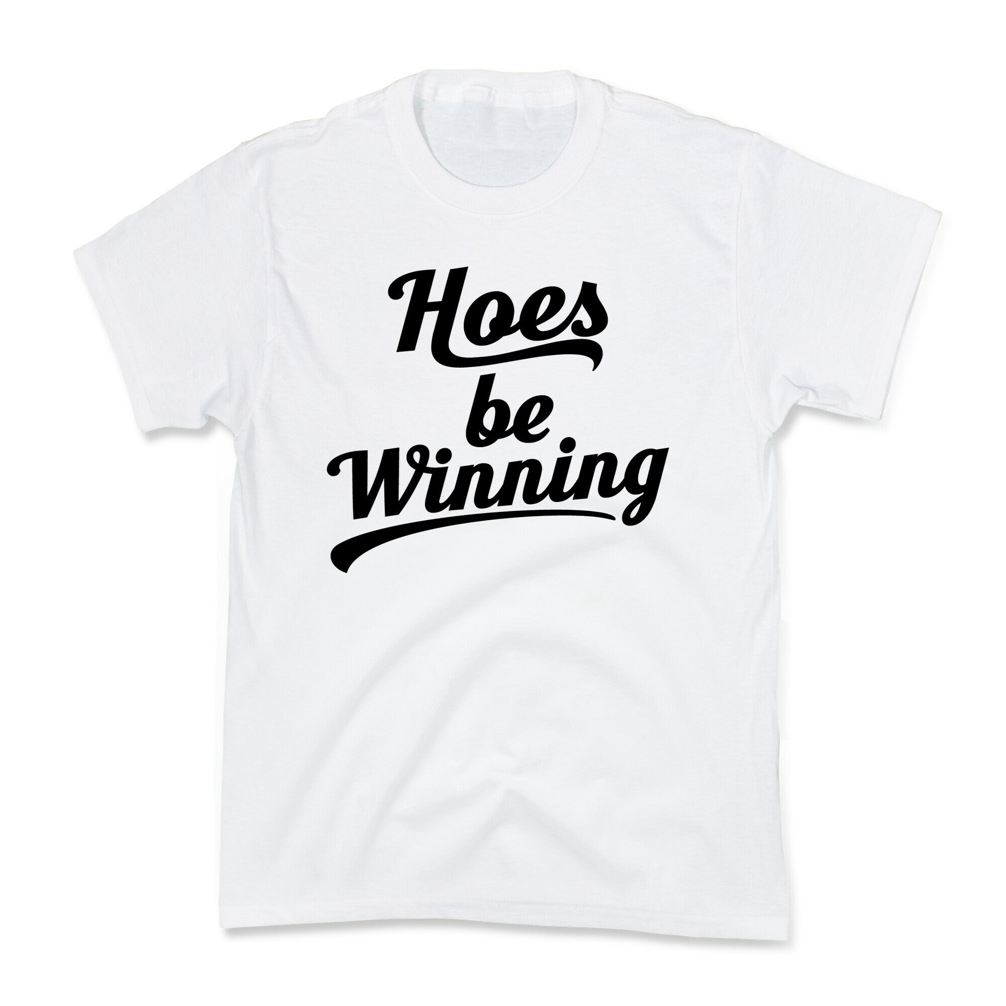 Hoes be Winning Kids Tee
